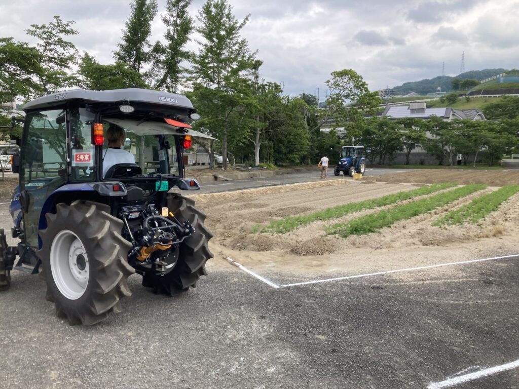 大型特殊自動車運転免許(農耕車限定)取得練習1